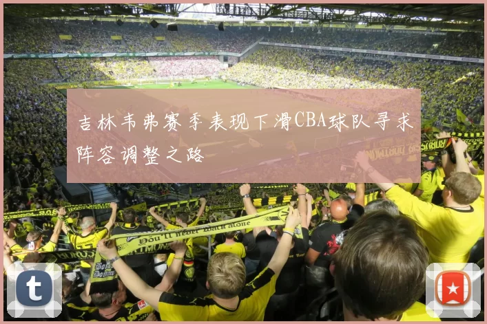 吉林韦弗赛季表现下滑CBA球队寻求阵容调整之路